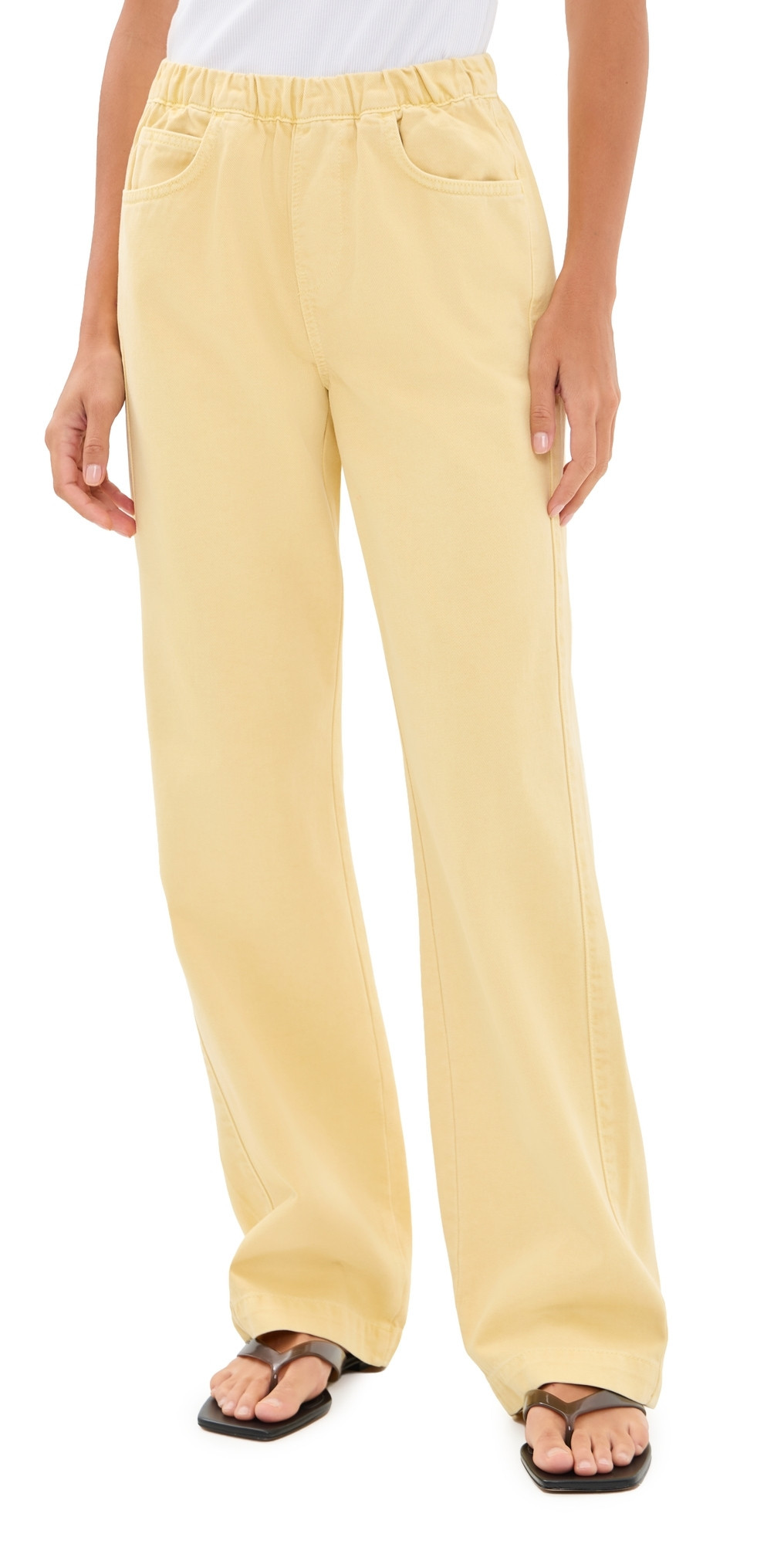 STAUD Noah Jeans Butter S | Shopbop