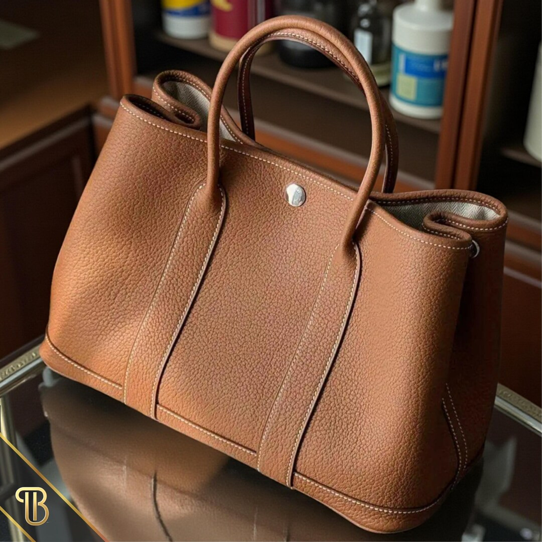 Cowhide Leather Tote Bag, Classic Commuter Shoulder Purse - Etsy | Etsy (US)