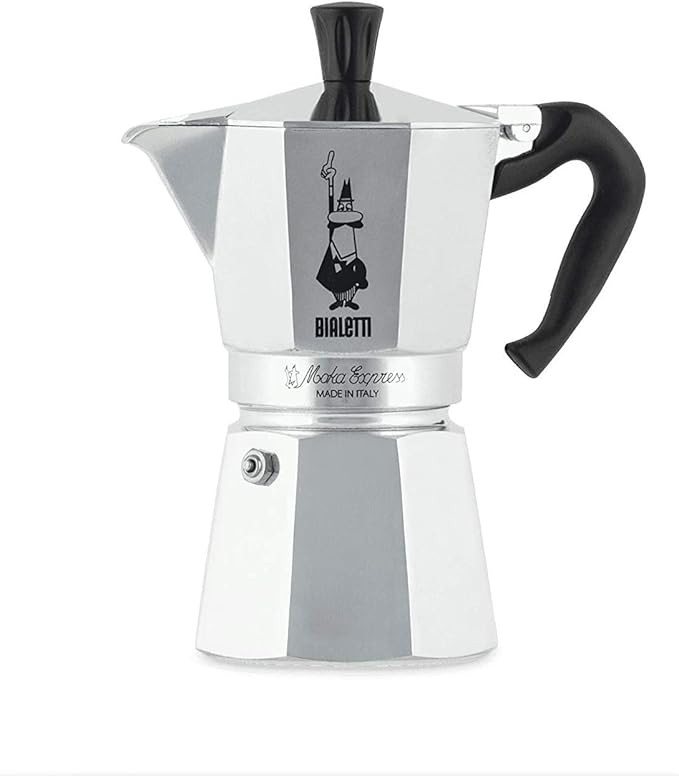 Bialetti - Moka Espress: Iconic Stovetop Espresso Maker, Makes Real Italian Coffee, Moka Pot 6 Cu... | Amazon (US)