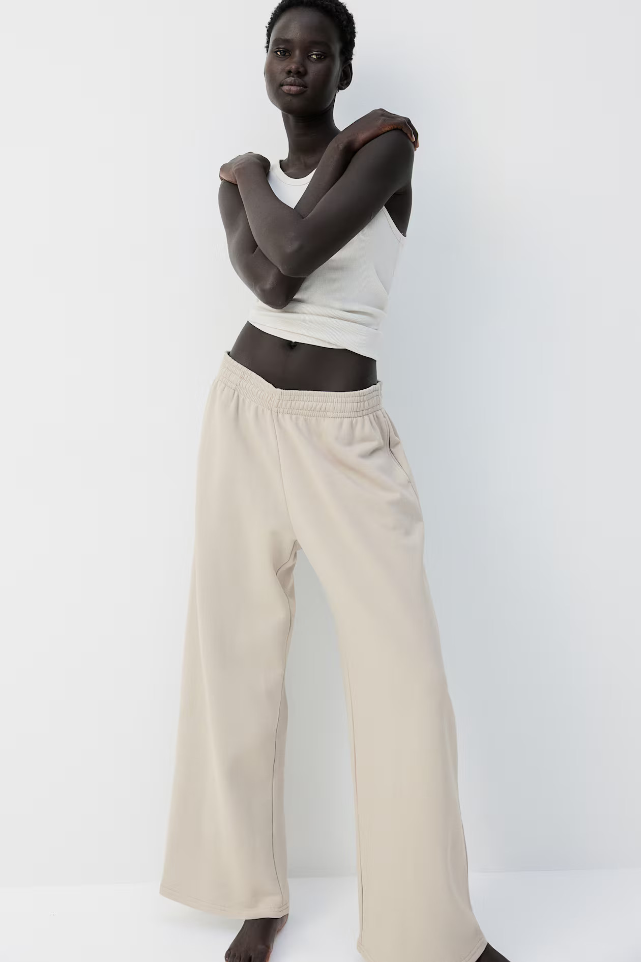 Wide-Leg Joggers | H&M (US + CA)