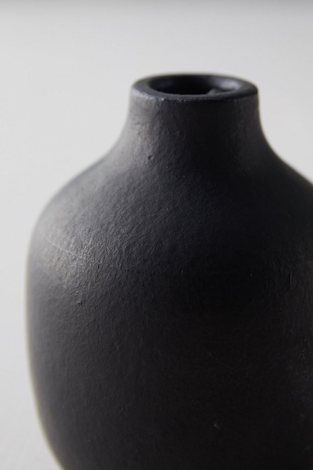 Matte Terracotta Bud Vase, Low | Anthropologie (US)
