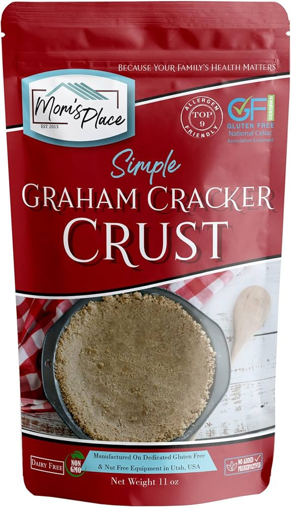 Mom's Place Gluten-Free Simple Graham Cracker Crust Mix - Dairy Free, Nut Free, Soy Free & Corn F... | Amazon (US)