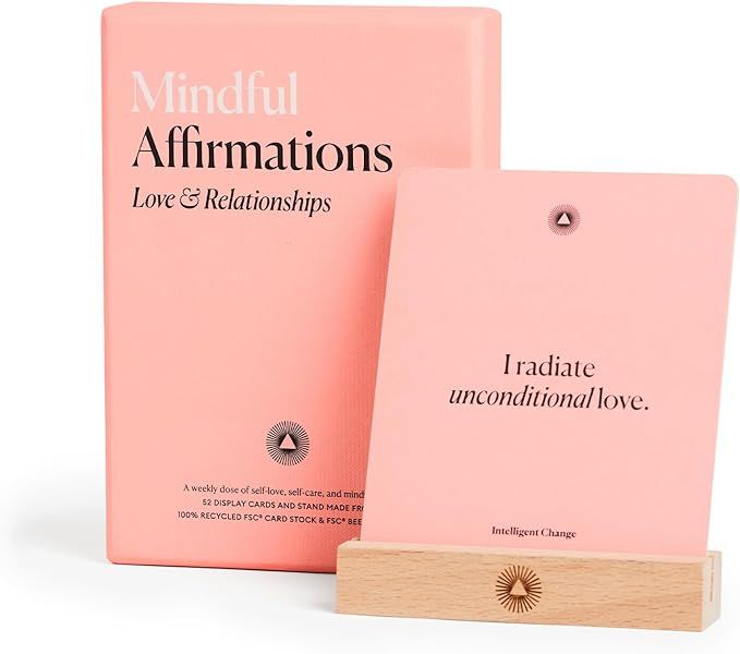 Mindful Affirmation Cards for Love and Relationships, Daily Words of Inspiration, Self Affirmatio... | Amazon (US)