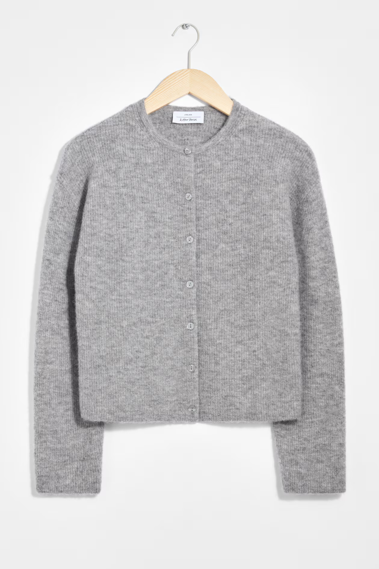 ALPACA-BLEND KNITTED CARDIGAN | H&M (UK, MY, IN, SG, PH, TW, HK)