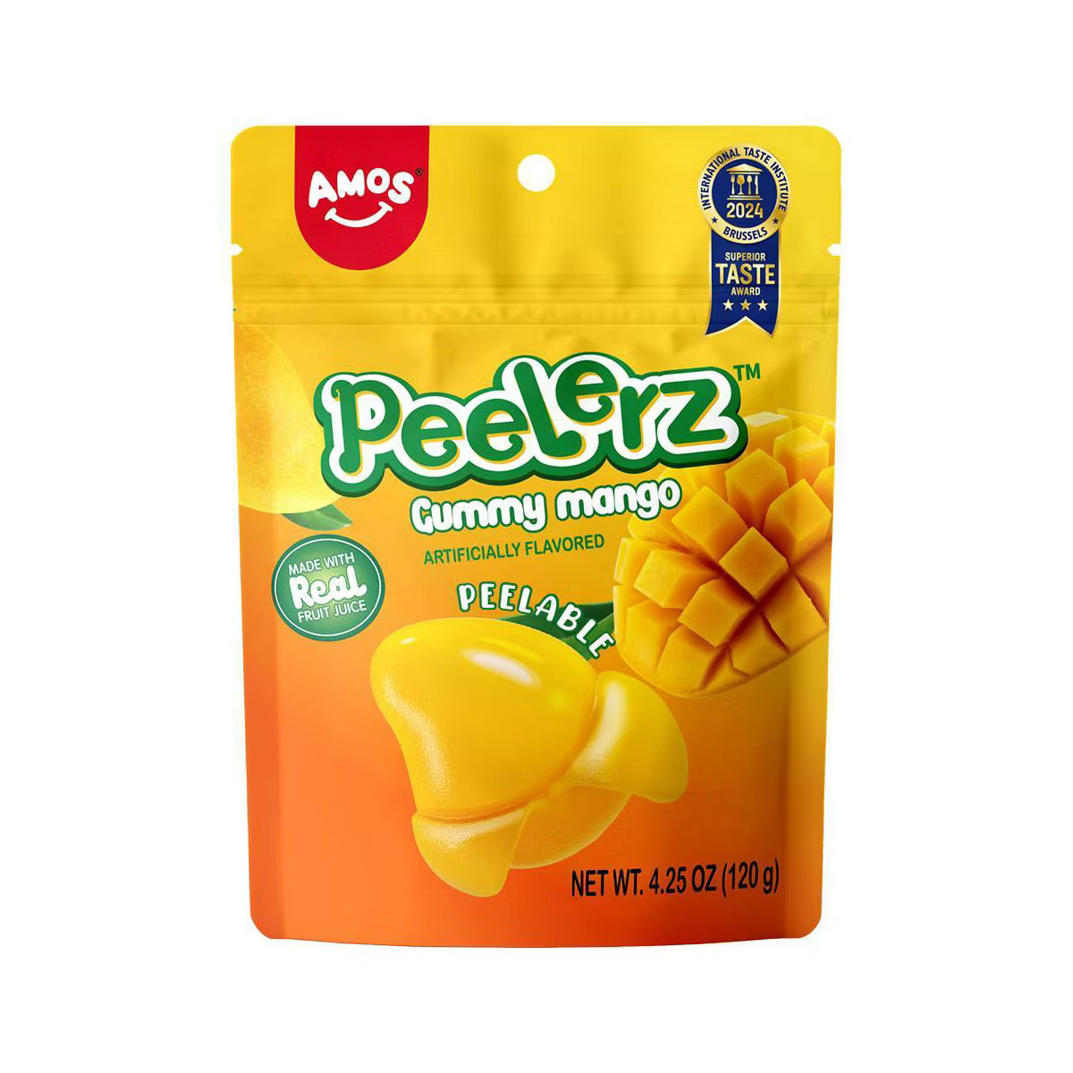 AMOS Peelerz TM Gummy Mango 4.25oz | Target