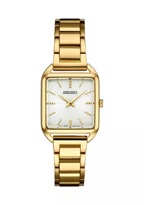 Seiko Ladies Essentials Gold Watch | Belk