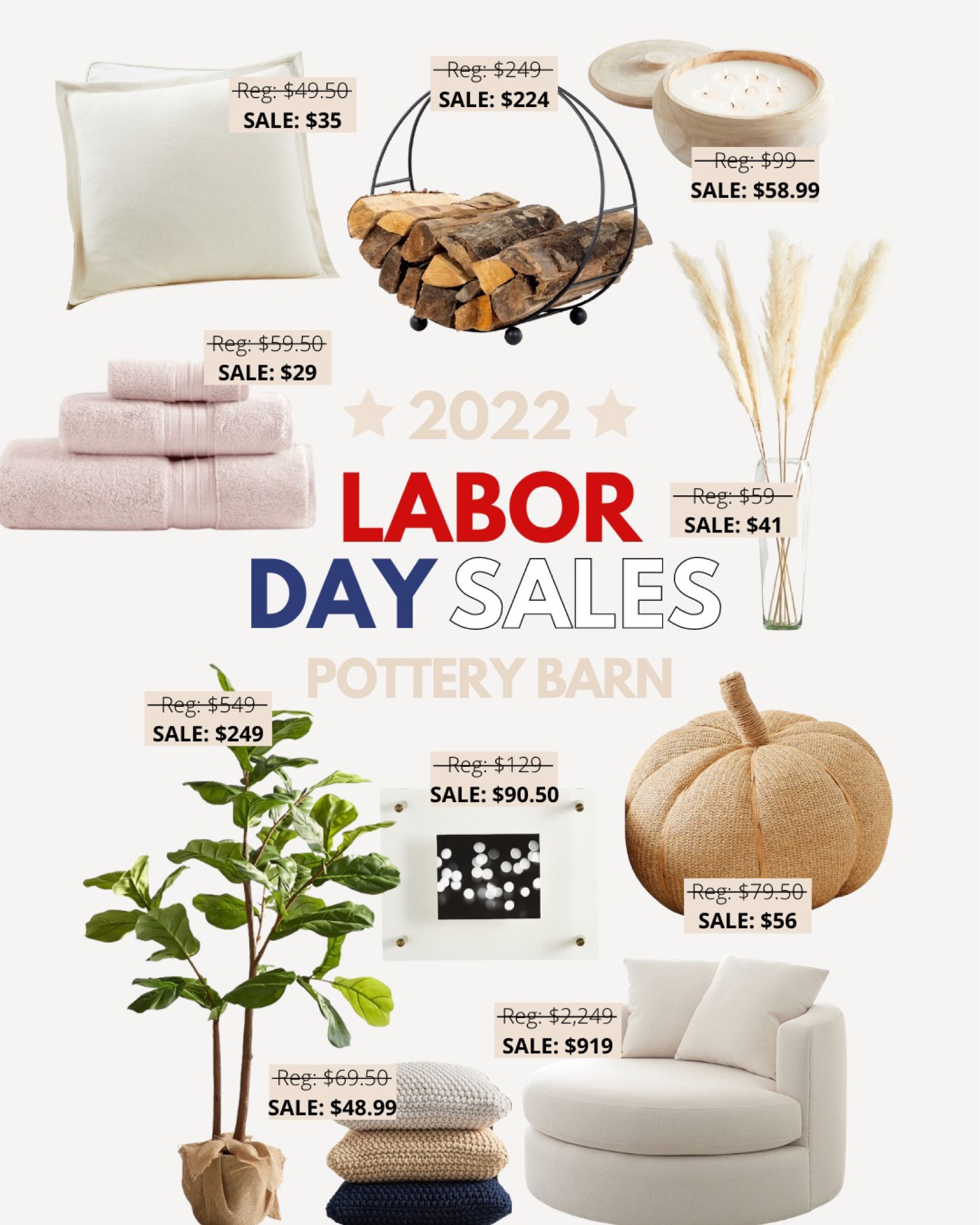 Pottery Barn Labor Day Sales! Up to 70% off warehouse sale!

#LTKsalealert #LTKSeasonal #LTKhome
