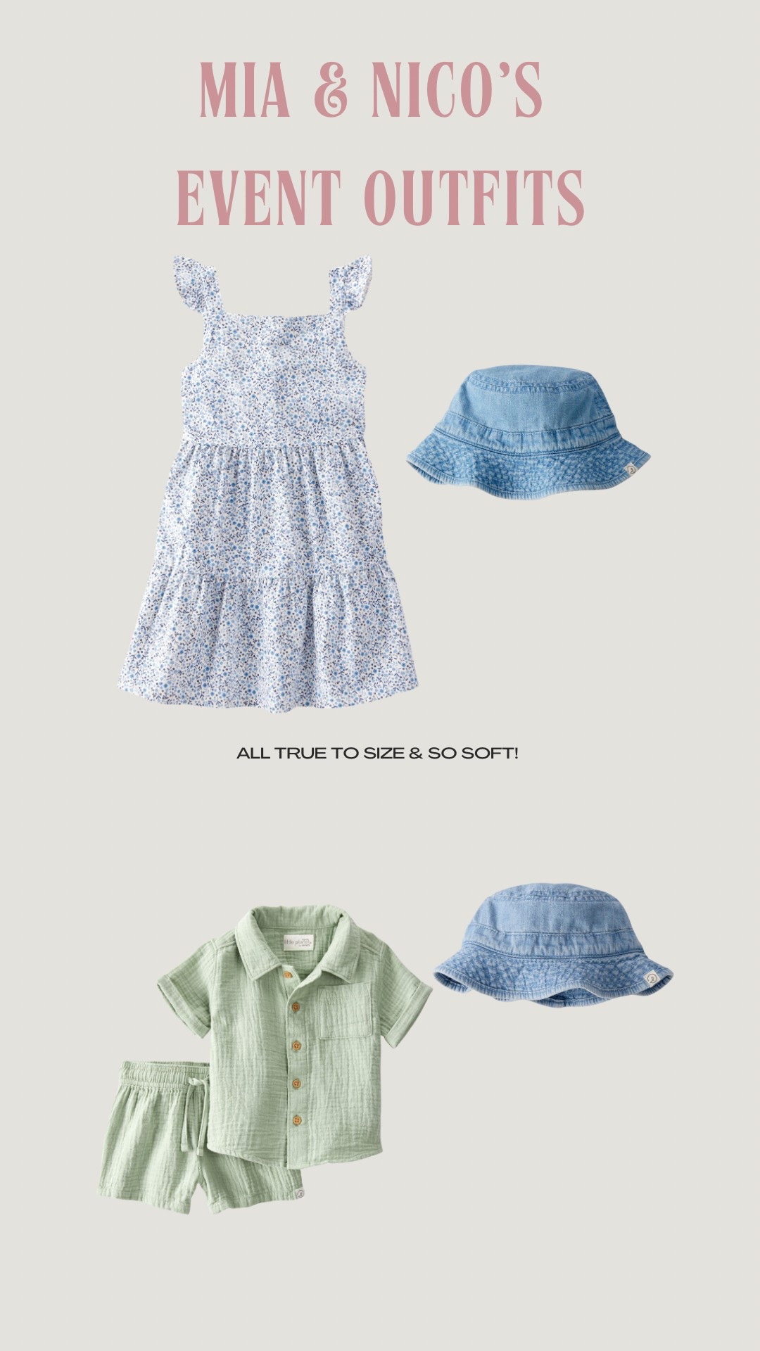 What the kids wore 💚🩵

#LTKKids #LTKBaby #LTKFamily