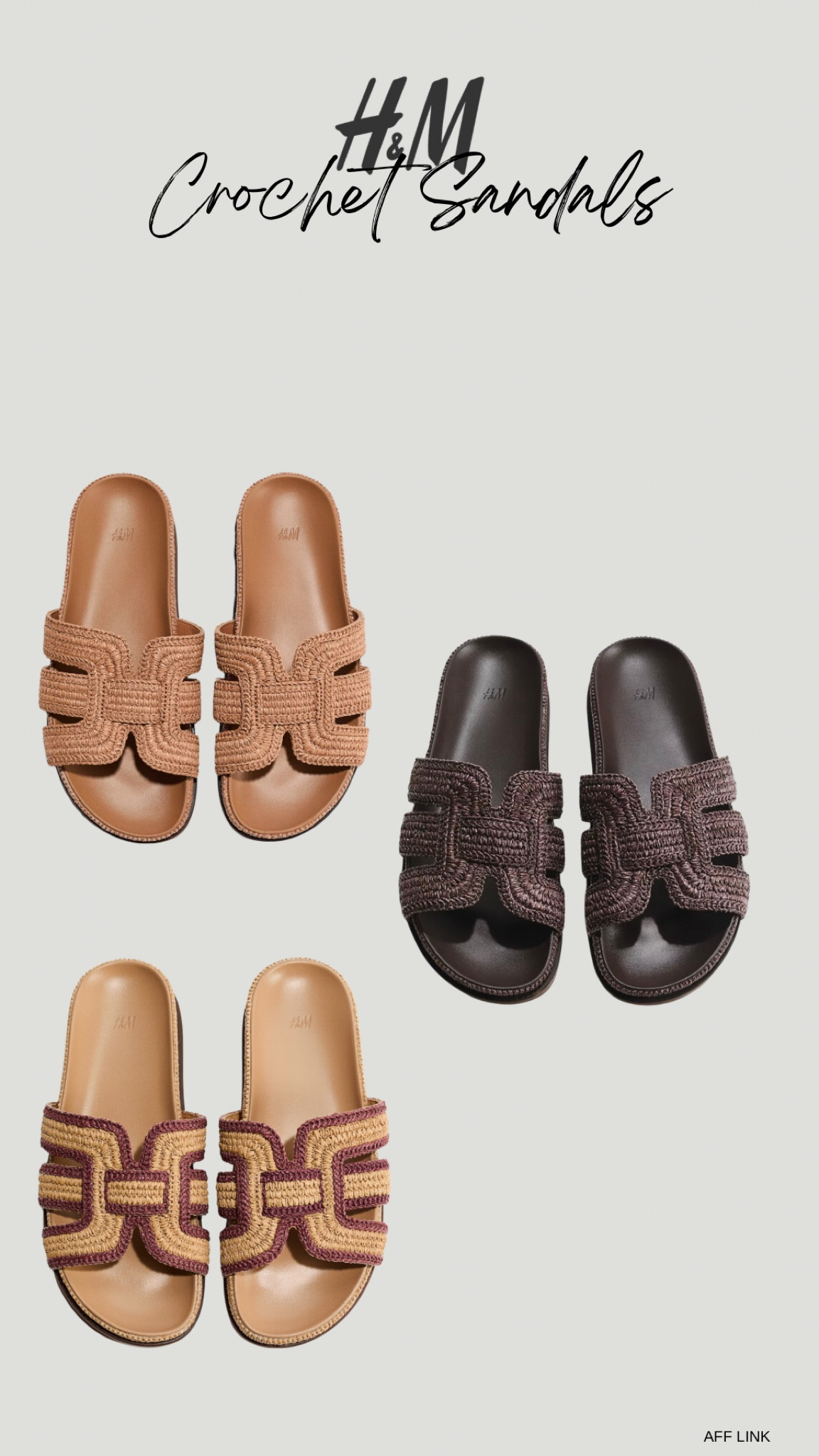 H&M CROCHET SANDALS NEW IN✨

#LTKspring #LTKuk