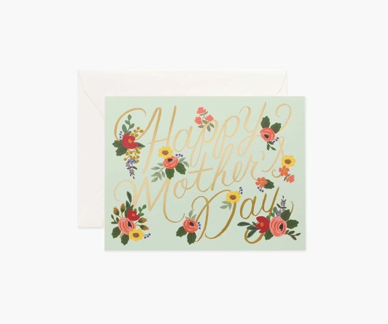 Rosa Mother's Day Greeting Card | Rifle Paper Co.