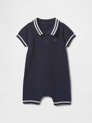 Baby Polo Sweater Shorty One-Piece | Gap (CA)