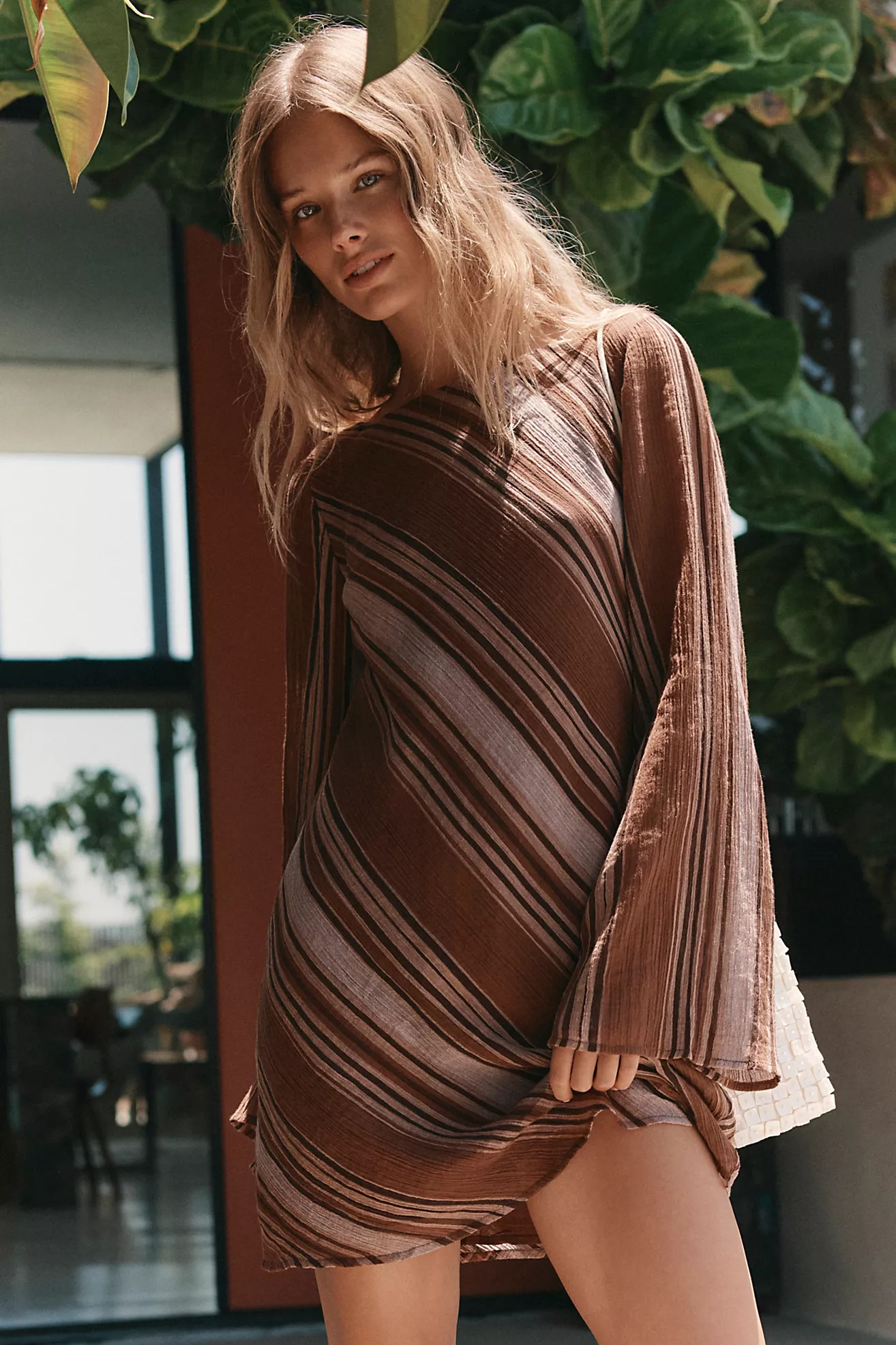 Sunstare Stripe Mini Dress | Free People (Global - UK&FR Excluded)