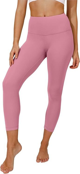 Yogalicious High Waist Ultra Soft Lightweight Capris - High Rise Yoga Pants | Amazon (US)