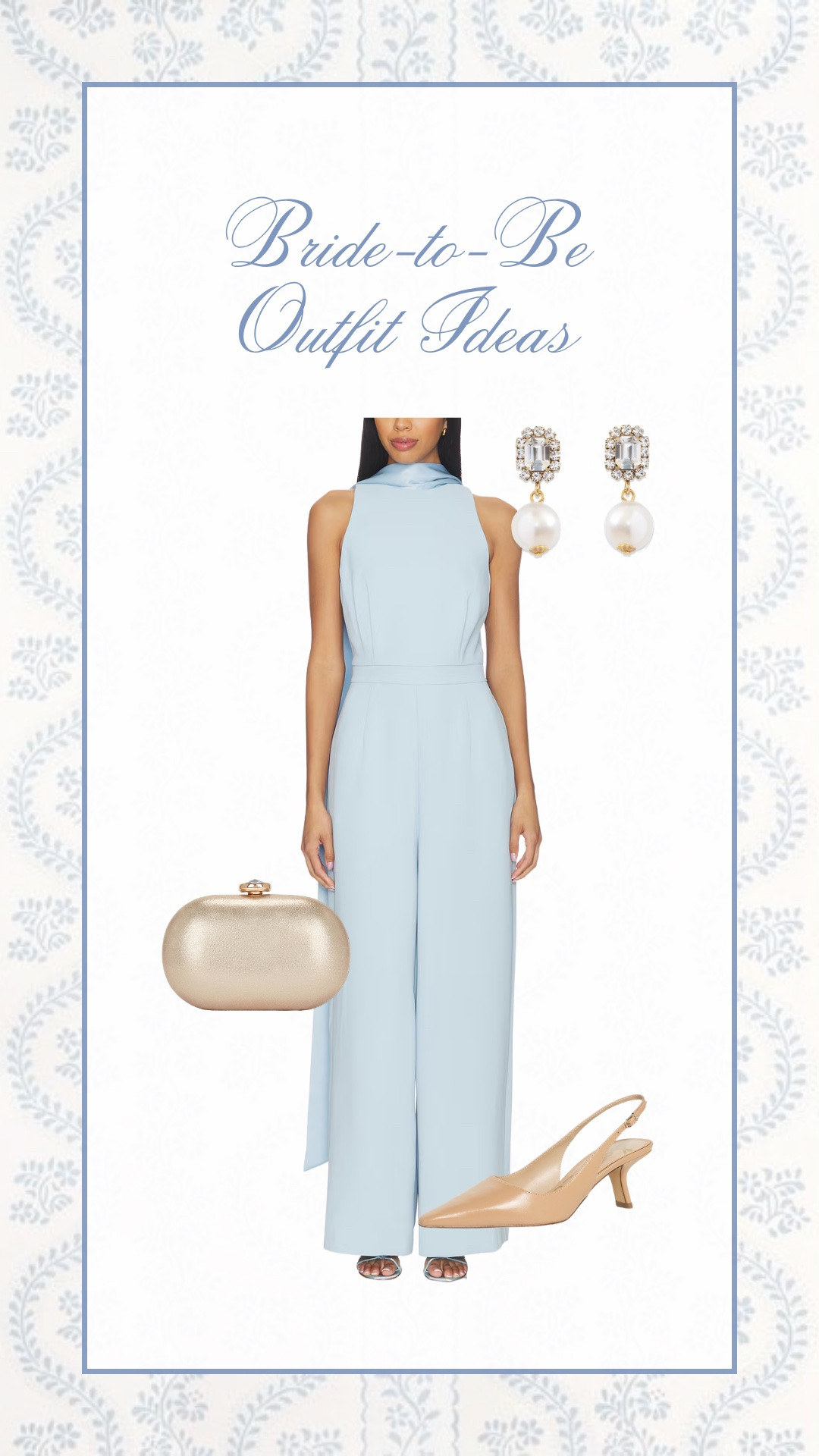 Outfit idea for the bride-to-be!

Bridal outfit // white dress