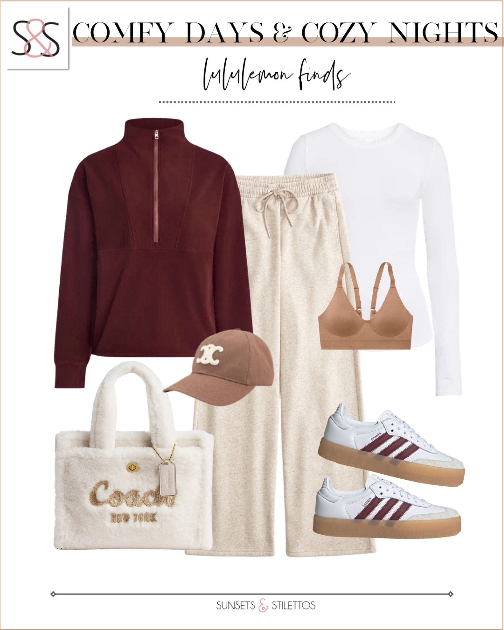 Comfy loungewear with amazing finds from the end of year scores at lululemon! 

Sunsets and Stilettos, workwear, weekend lounge

#LTKStyleTip #LTKSeasonal #LTKActive