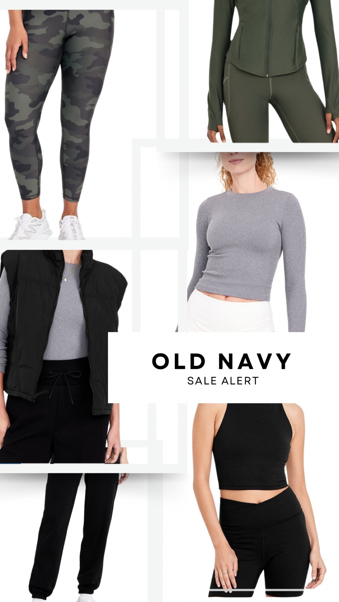 Old Navy Sales 🚨 You don’t want to miss these amazing deals! These are all in my closet and apart of my daily rotation. Love all of these great pieces. 

#LTKActive #LTKFitness #LTKSaleAlert