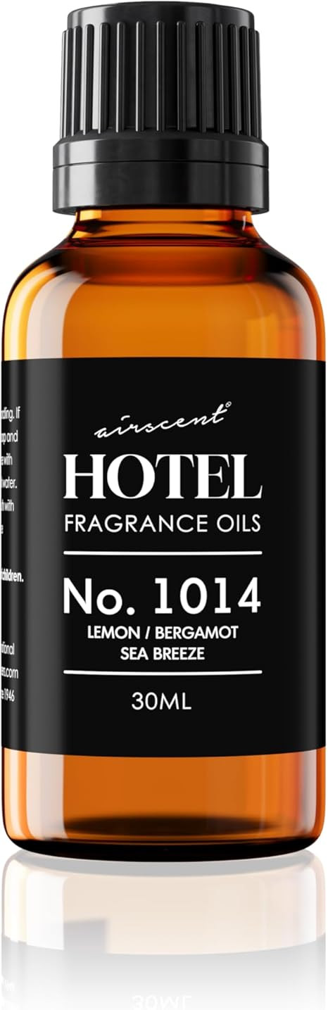 AirScent Hotel Diffuser Oil No. 1014 Inspired by The Iconic 5-Star Hotel Coastal Blend - Lemon Be... | Amazon (US)