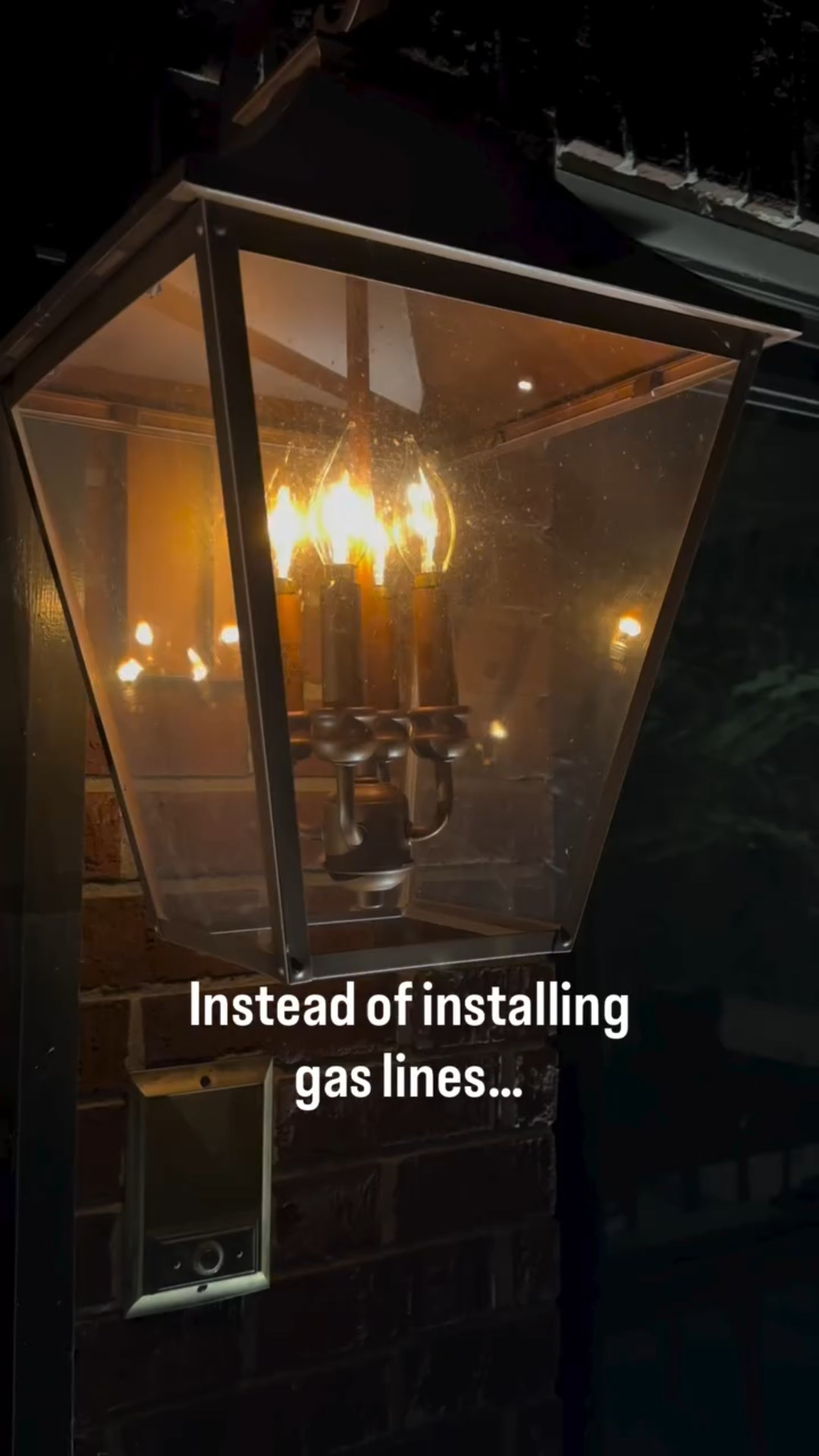 That Charleston old money feel without all the work 🕯️

One of the easiest ways to elevate your exterior lighting: flickering “gas-style” bulbs. They screw right into your existing lanterns, no gas line or electrician needed, and instantly give your home that high-end, old-world charm. The best part? They’re $6 each making this one of the simplest outdoor upgrades you’ll ever do.

#DIY #HomeUpgrade #OutdoorLighting #ExteriorDesign #BudgetFriendly #EasyDIYHack #HomeImprovement #CurbAppeal #AmazonFinds #AmazonHome #Amazon #LoveWhereYouLive #AffordableDesign 

Moody | Cozy | Cozy Interiors | Moody Aesthetic | Secondhand | vintage | home improvement | renovation | traditional | interior design | design inspo | home decor | antiques | thrifted finds | collected home | thrifting | affordable decor | DIY | facebook marketplace  | FBMP | estate sales | sustainable | upcycle | Nashville

#LTKHome #LTKFindsUnder50 #LTKStyleTip