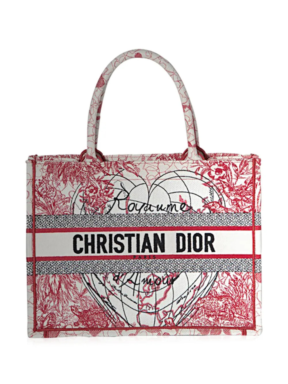 Christian Dior Pre-Owned D-Royaume d'Amour Book Tote bag - Pink | Farfetch Global