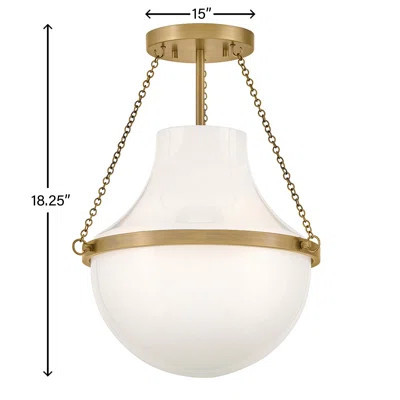 Hinkley Collins Medium Semi-Flush Mount | Wayfair North America