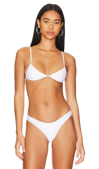 Yuliana Top in White | Revolve Clothing (Global)