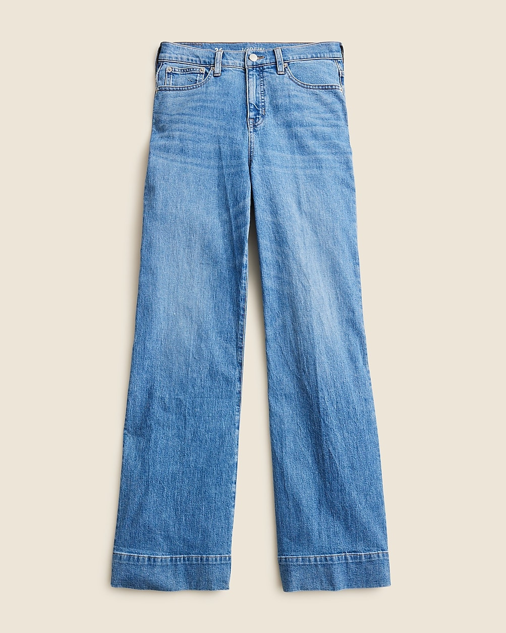High-rise denim trouser in 1996 semi-stretch | J. Crew US