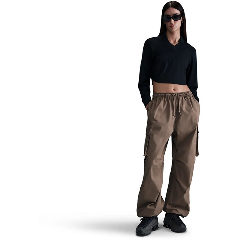 Nike Women's Sportswear Street Mid Rise Oversized Cargo Pants | Academy Sports + Outdoors