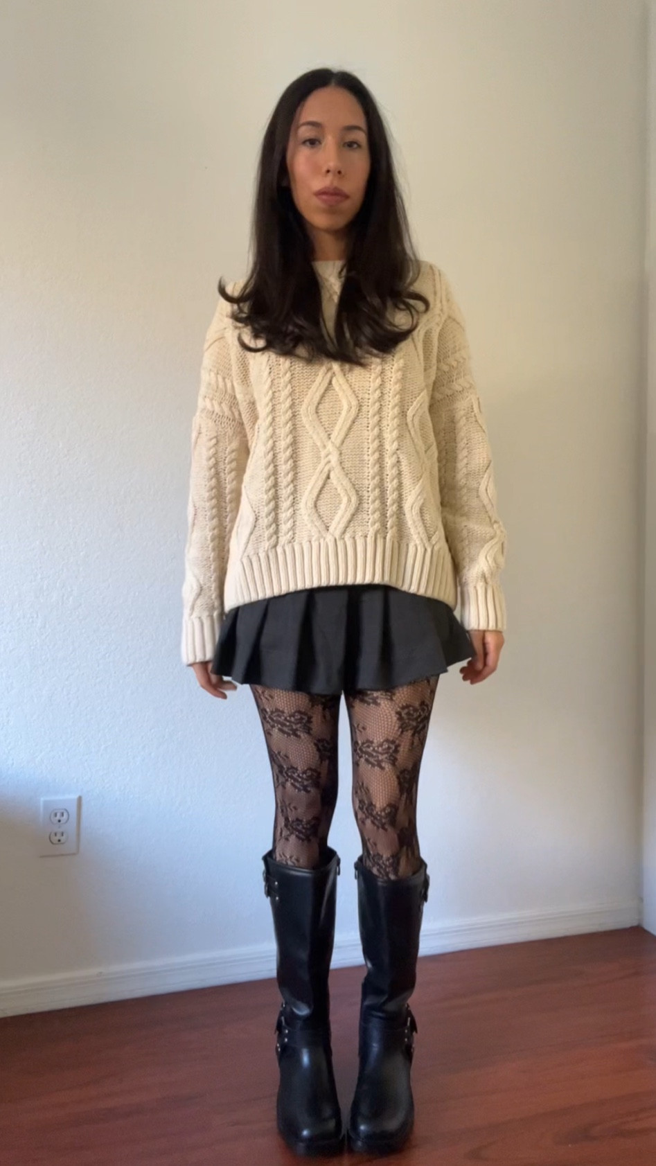 styling lace tights for the cold weather/holiday dinners skirt is thrifted Zara 

#LTKSeasonal #LTKHoliday