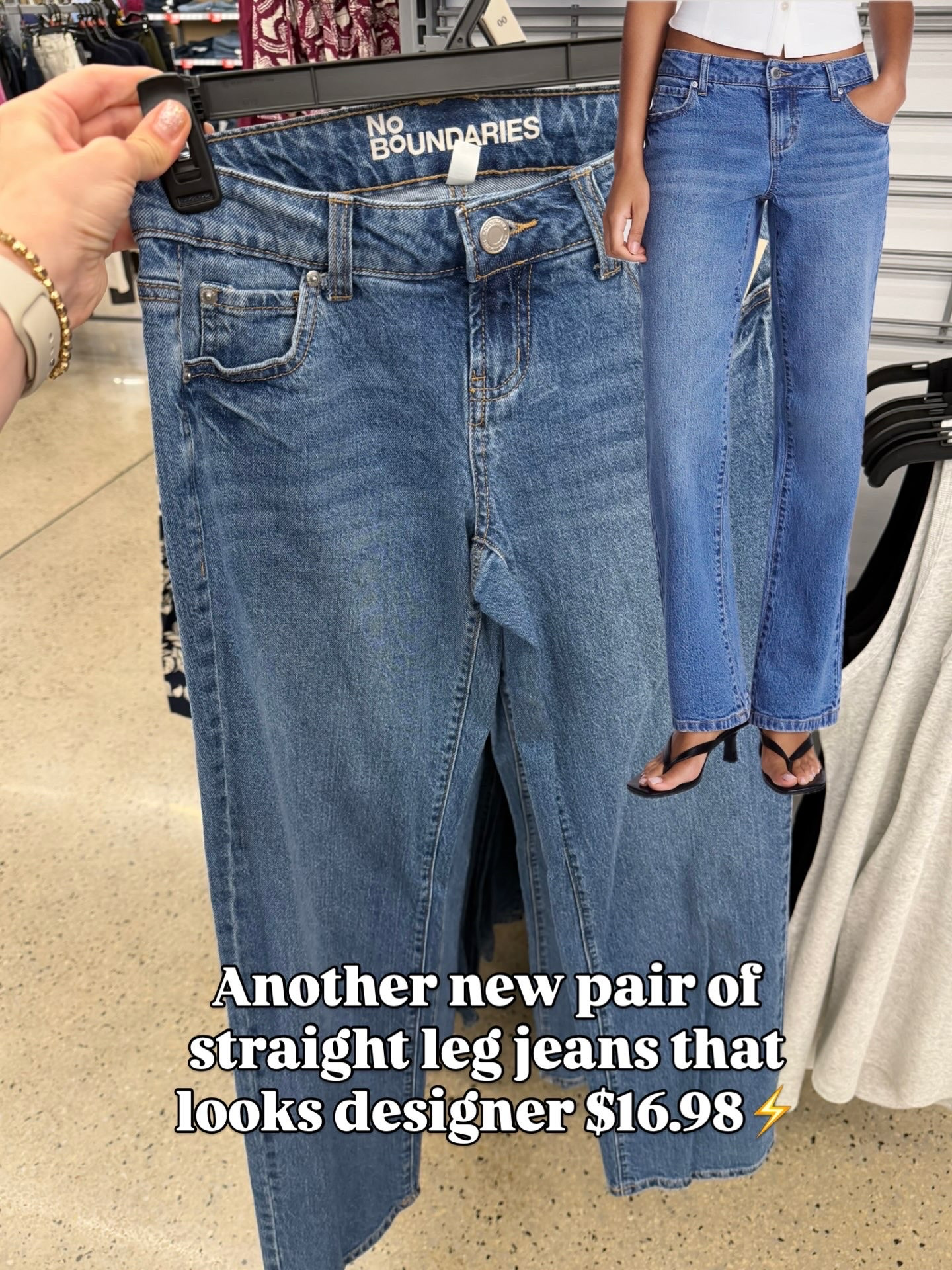 Walmart straight leg jeans #walmartfashion