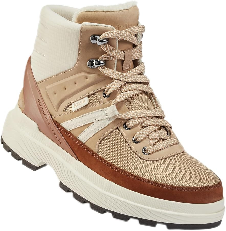 Kizik Sierra Slip On Boots for Women: Durable Rubber Soles for Any Terrain, Winter Snow, Hiking, ... | Amazon (US)