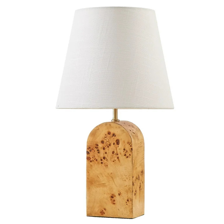 Beautiful Burl Wood Table Lamp by Drew Barrymore, 18.5" H | Walmart (US)