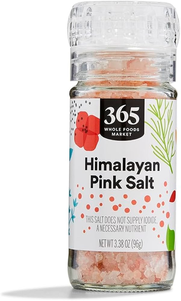 365 by Whole Foods Market, Himalayan Pink Salt Grinder, 3.38 Ounce | Amazon (US)