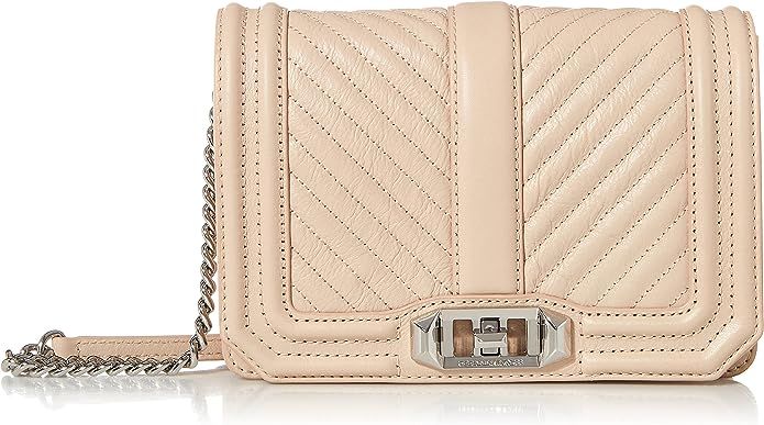 Rebecca Minkoff Women's Chevron Quilted Small Cross Body Bag | Amazon (US)