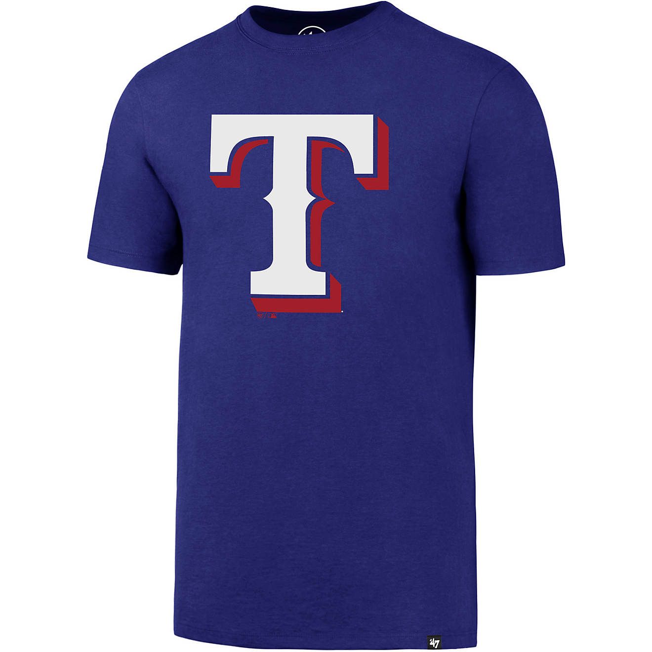 ‘47 Men's Texas Rangers Imprint Super Rival Short Sleeve T-Shirt | Academy Sports + Outdoor Affiliate