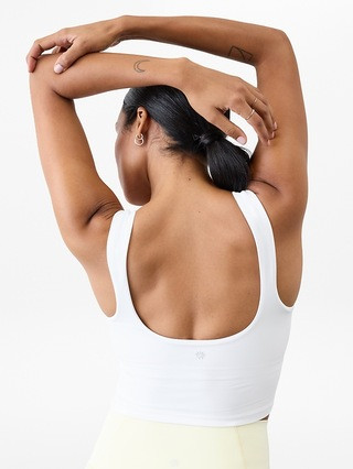 Transcend Square Neck Crop Sports Bra A-C | Athleta