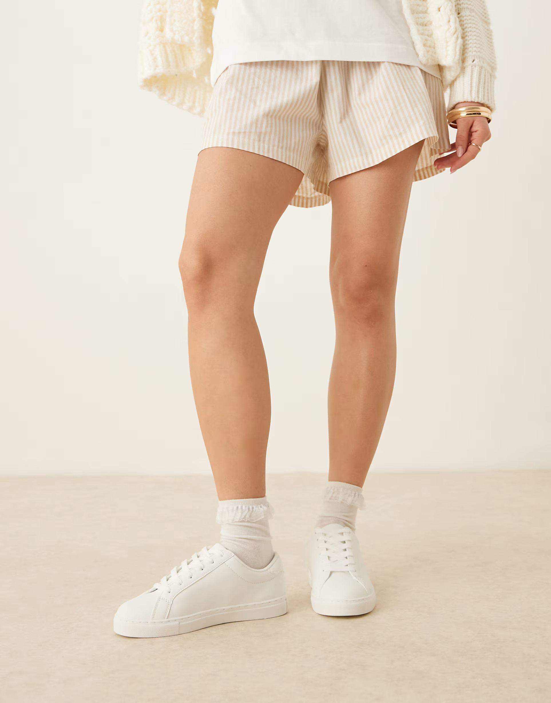 ASOS DESIGN Drama sneakers in white | ASOS (Global)