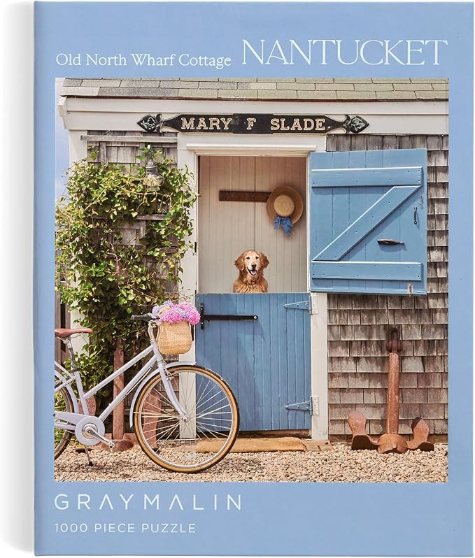 Galison Gray Malin Nantucket – 1000 Piece Book Puzzle with Dreamy Nantucket Photography Package... | Amazon (US)