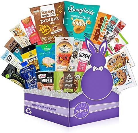 High Protein Fitness Snack Box: Premium Mix of Healthy Gourmet Protein Snacks On The Go Meal Replace | Amazon (US)