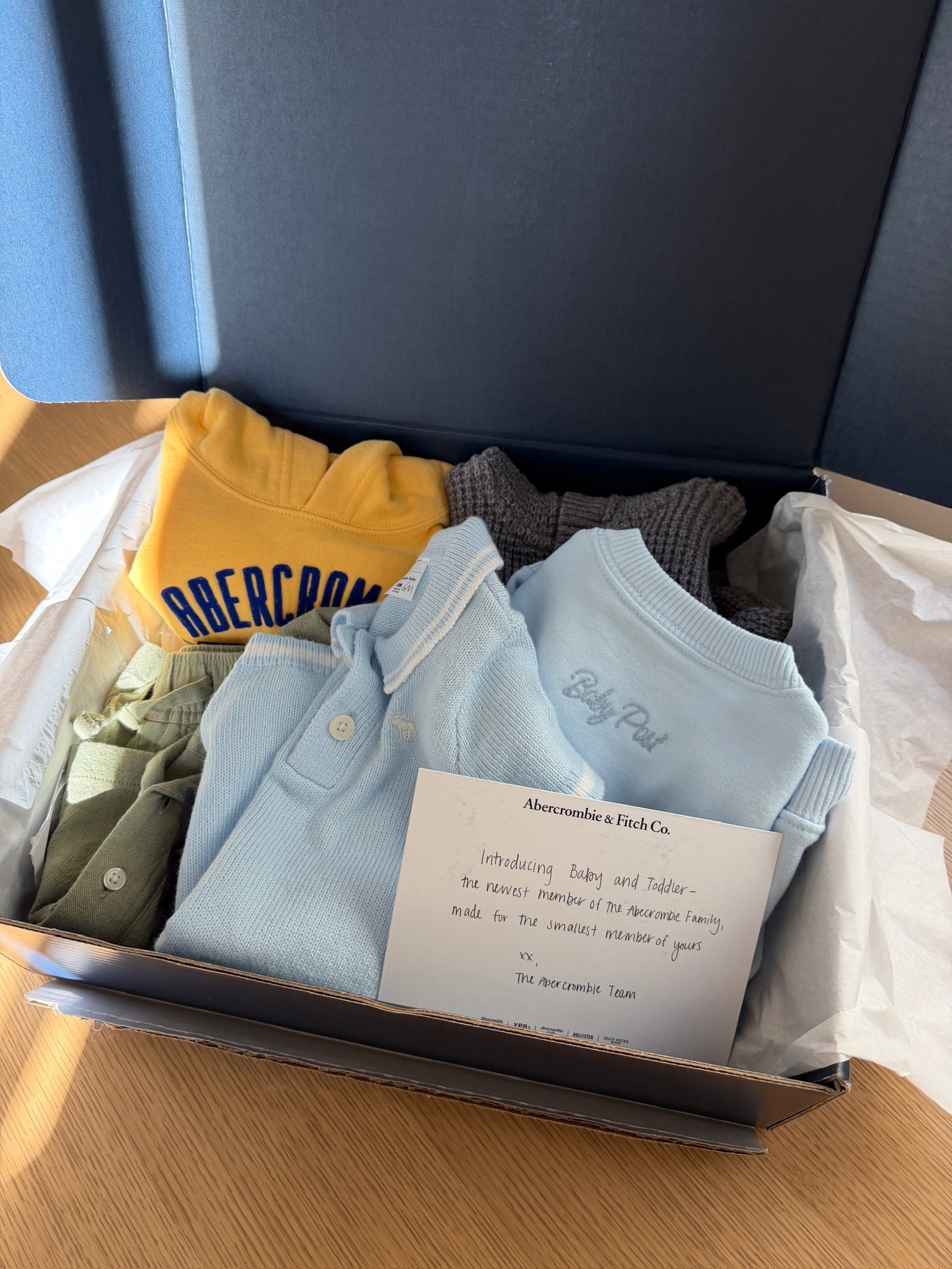 Just got the cutest package from Abercrombie Baby!! #kathleenpost

Baby clothes, newborn outfits, Abercrombie kids

#LTKBaby