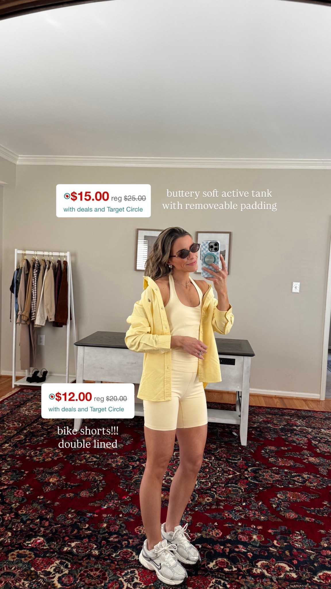 XS top 
XS  bottoms 

#LTKActive #LTKmomlife