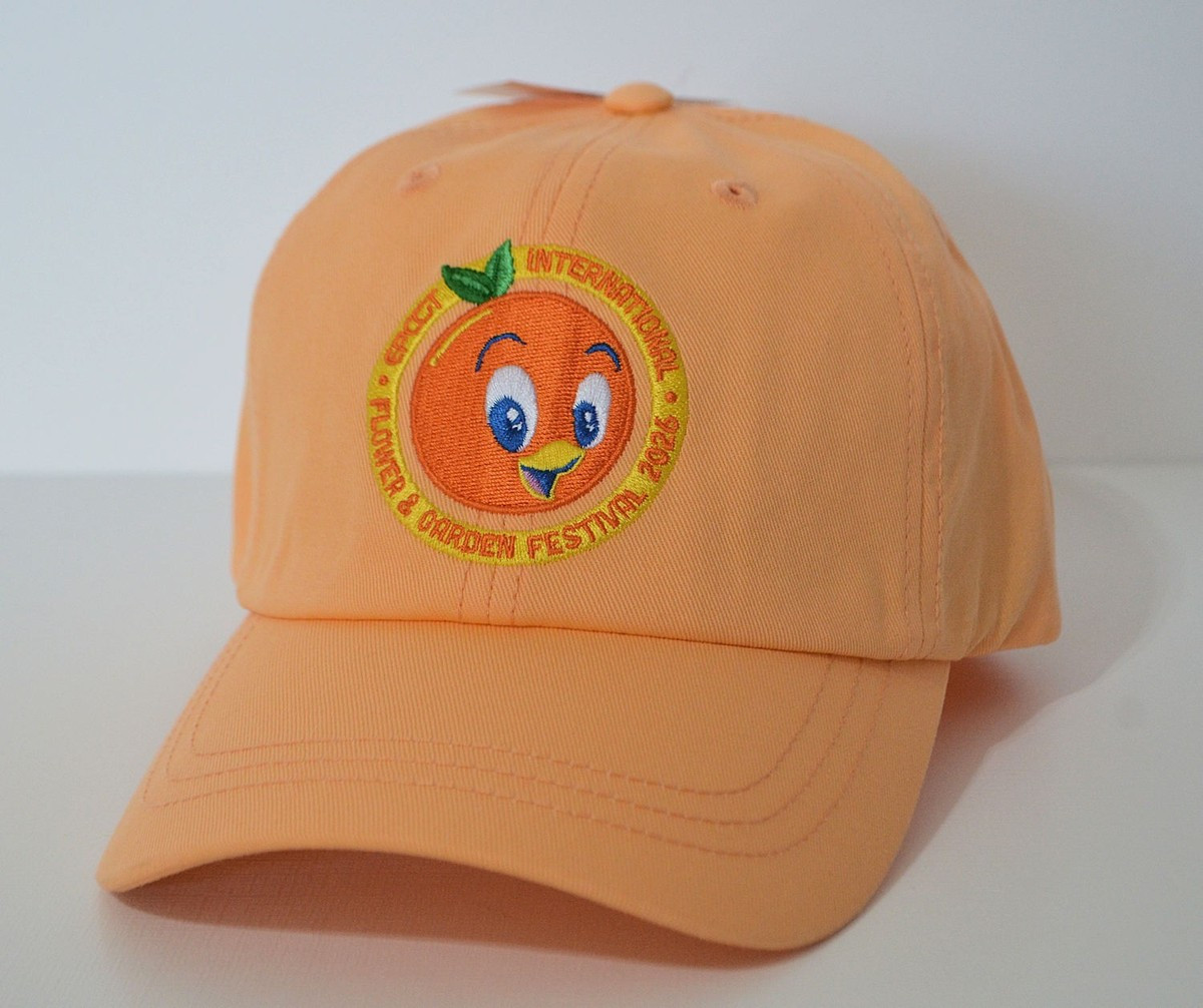 Disney Parks 2026 Epcot Flower & Garden Festival Orange Bird Hat NEW | eBay US