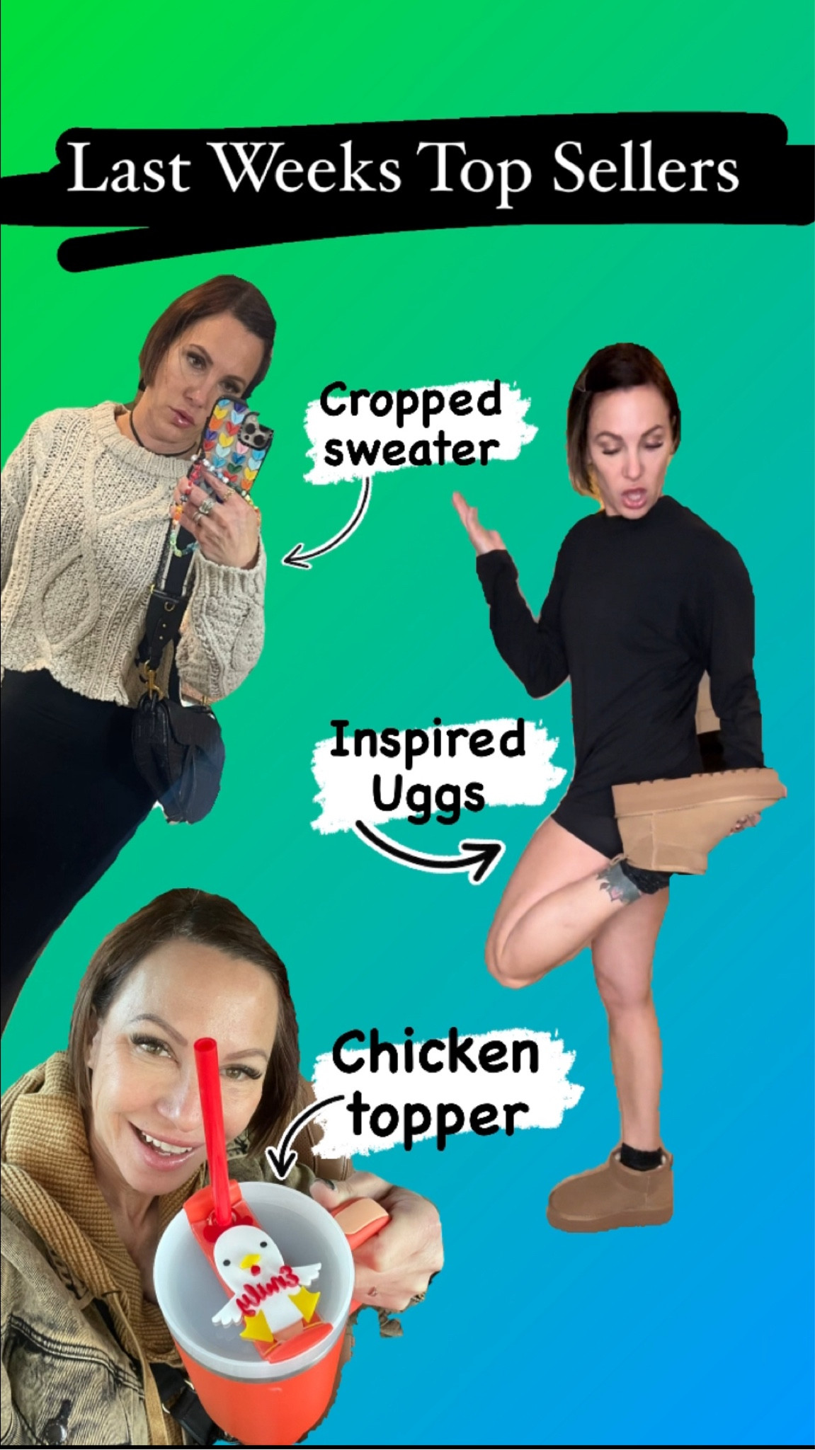 Last weeks top sellers! 

#LTKstyletip #LTKGiftGuide #LTKfindsunder100