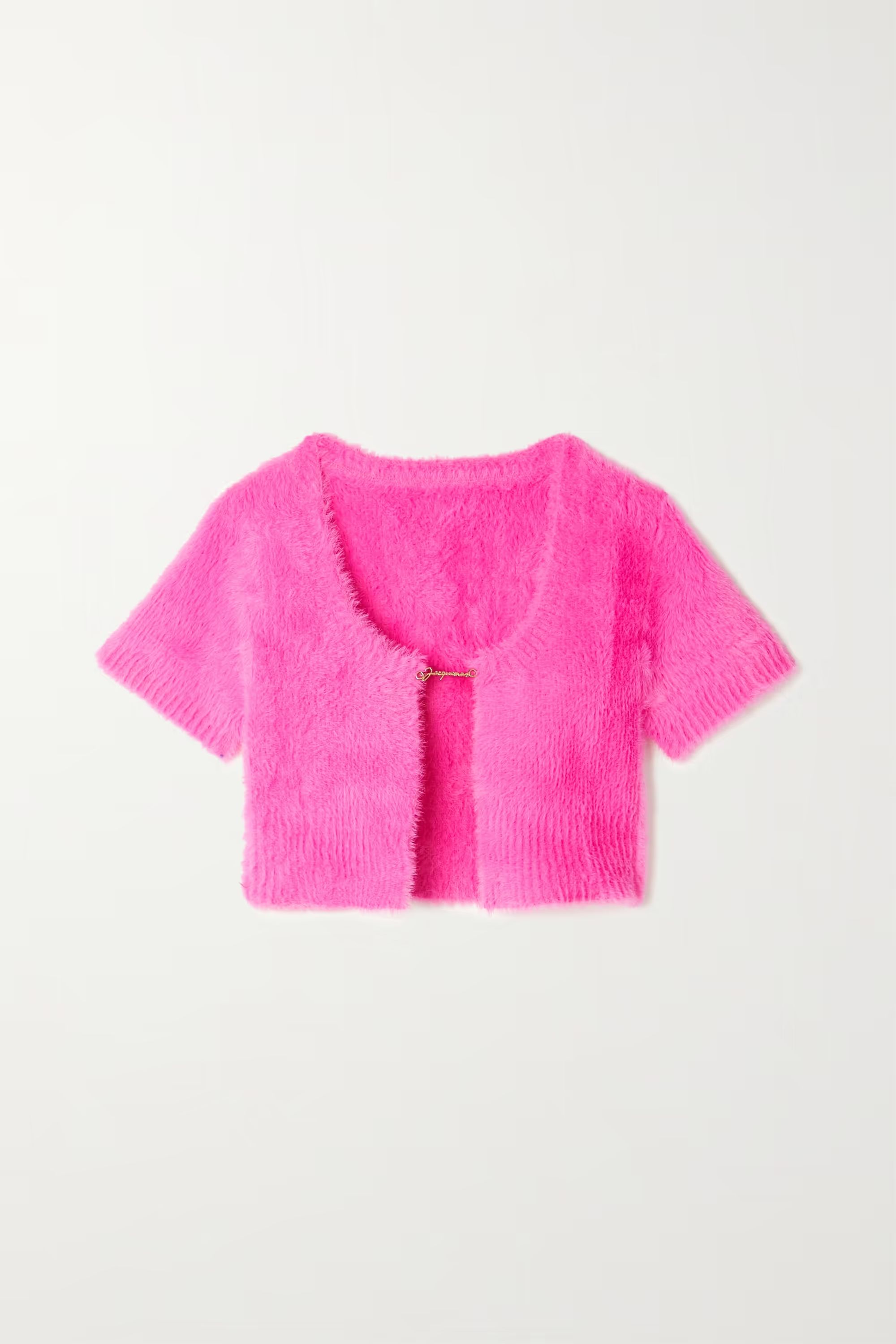La Maille Neve cropped brushed knitted cardigan | NET-A-PORTER (UK & EU)