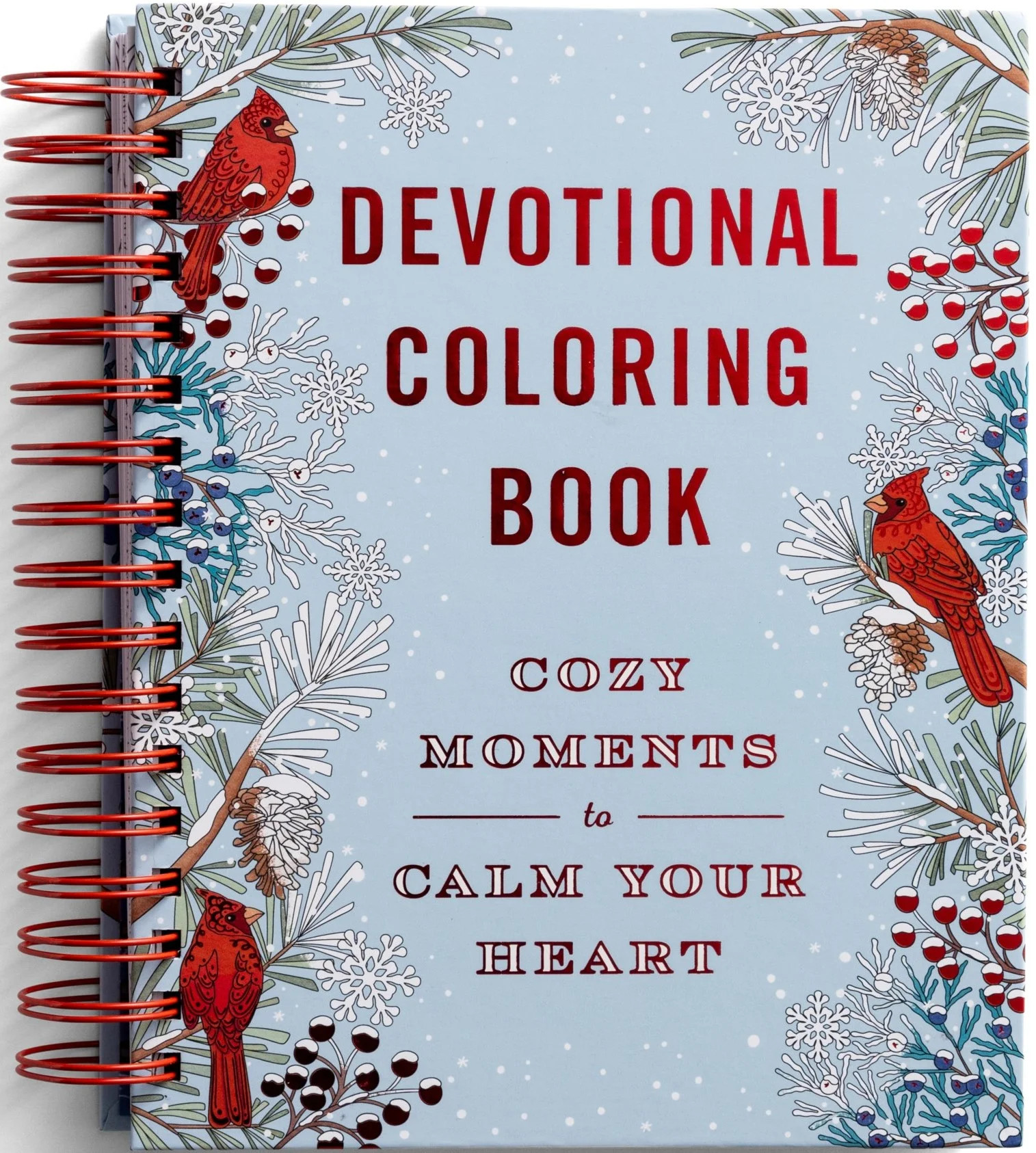 DaySpring - Cozy Moments to Calm Your Heart: Devotional Coloring Book, Spiral-bound | Walmart (US)