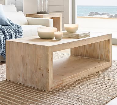 Folsom Wood Coffee Table | Pottery Barn (US)