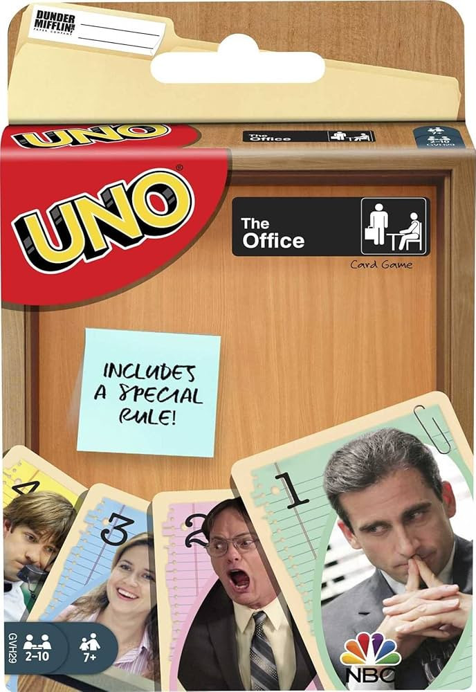 Mattel Games ​UNO The Office Card Game for Teens & Adults for Family or Game Night with Special... | Amazon (US)