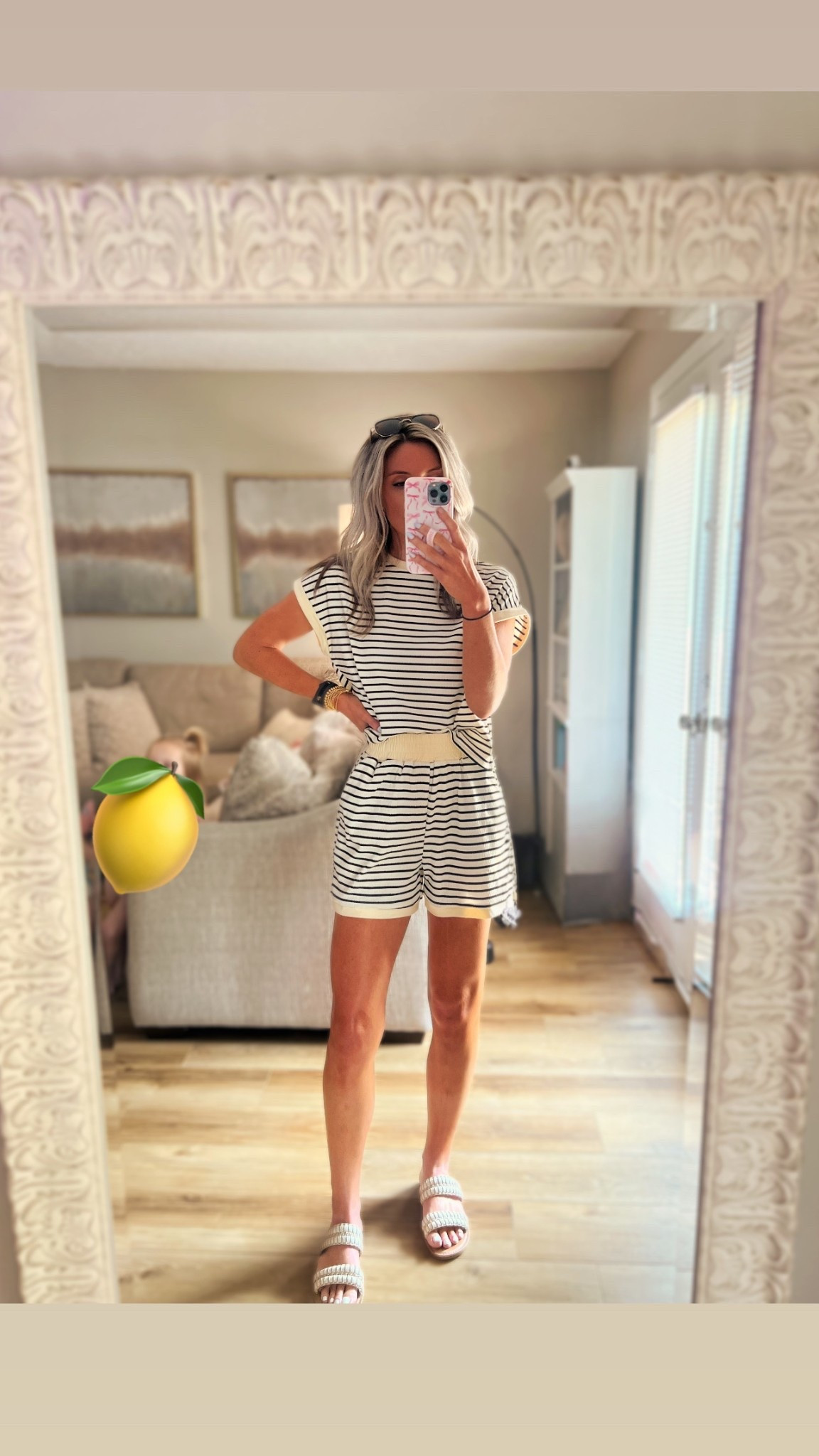 Amazon two piece set. 
Wearing a size small! Fits TTS! 

#LTKFindsUnder50 #LTKSummerEdit #LTKSeasonal