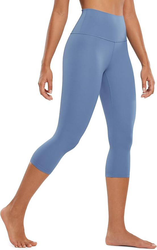 CRZ YOGA Butterluxe Yoga Capris Leggings 19'' - High Waisted Workout Buttery Soft Athletic Lounge... | Amazon (US)