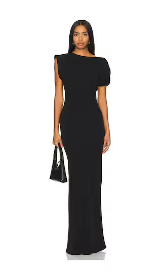Amanda Uprichard X Revolve Elroy Maxi Dress in Black. - size XL | Revolve Clothing (Global)