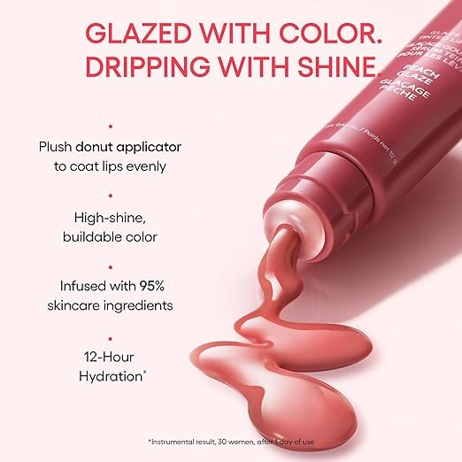 LANEIGE Glaze Craze Tinted Lip Serum: Hydrating Lip Serum for Glossy, Nourished Lips with Plumpin... | Amazon (US)